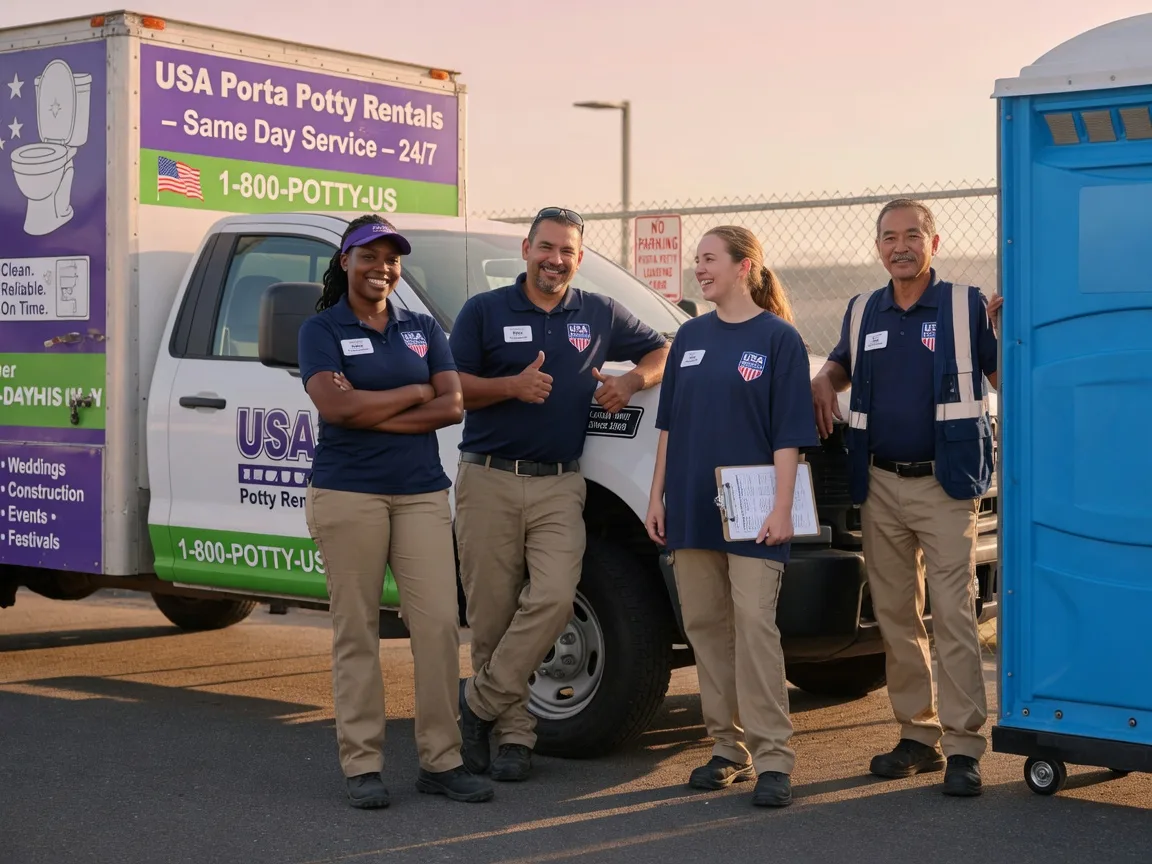 Porta Potty Rental company in Aquashicola, PA
